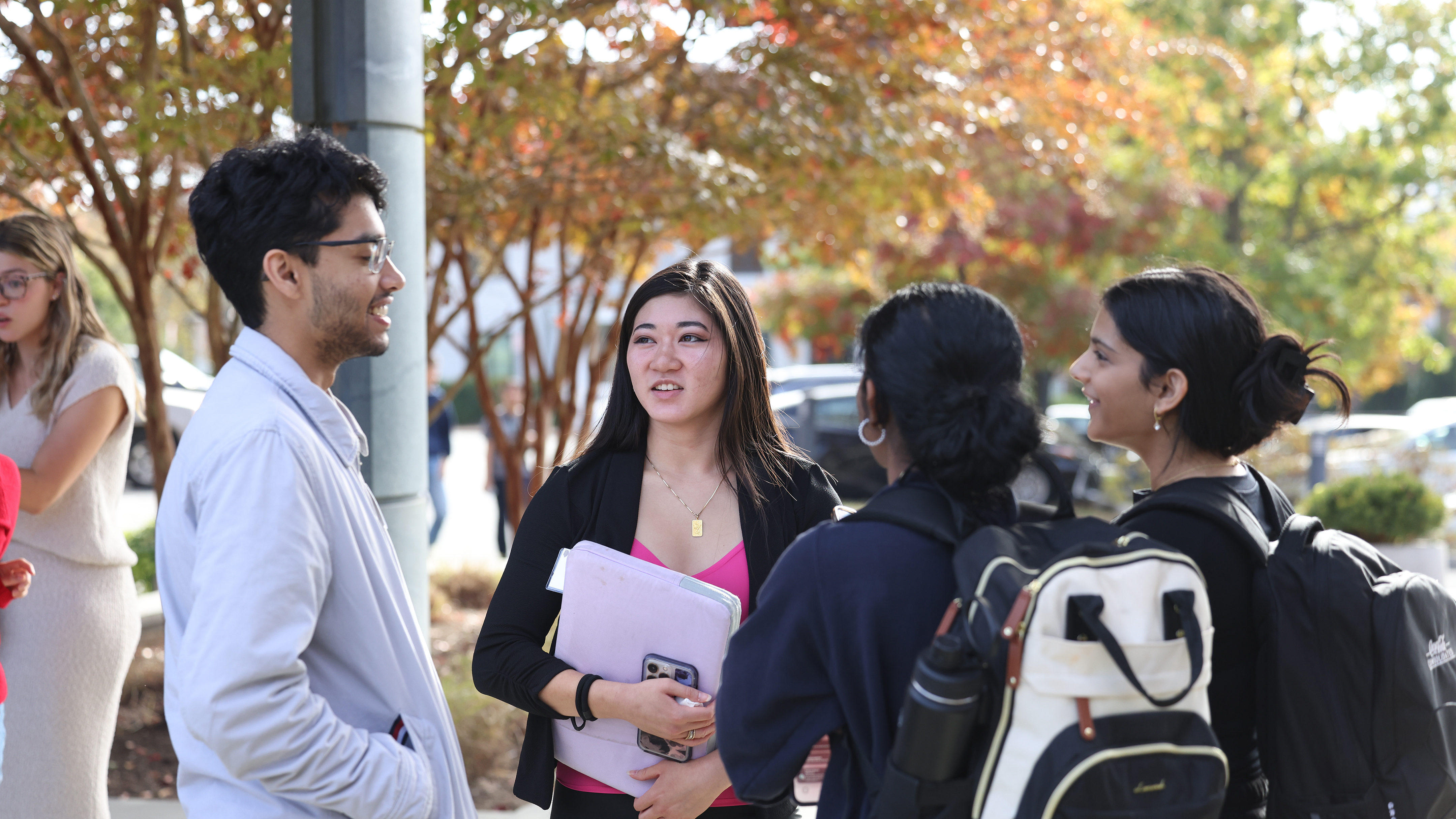 Scholars gathering at the Foundation