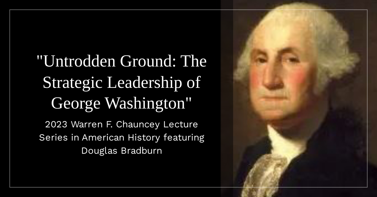 2022 Chauncey Lecture