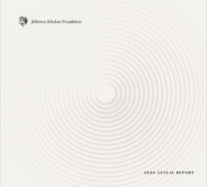 Cover of 2020 annual report